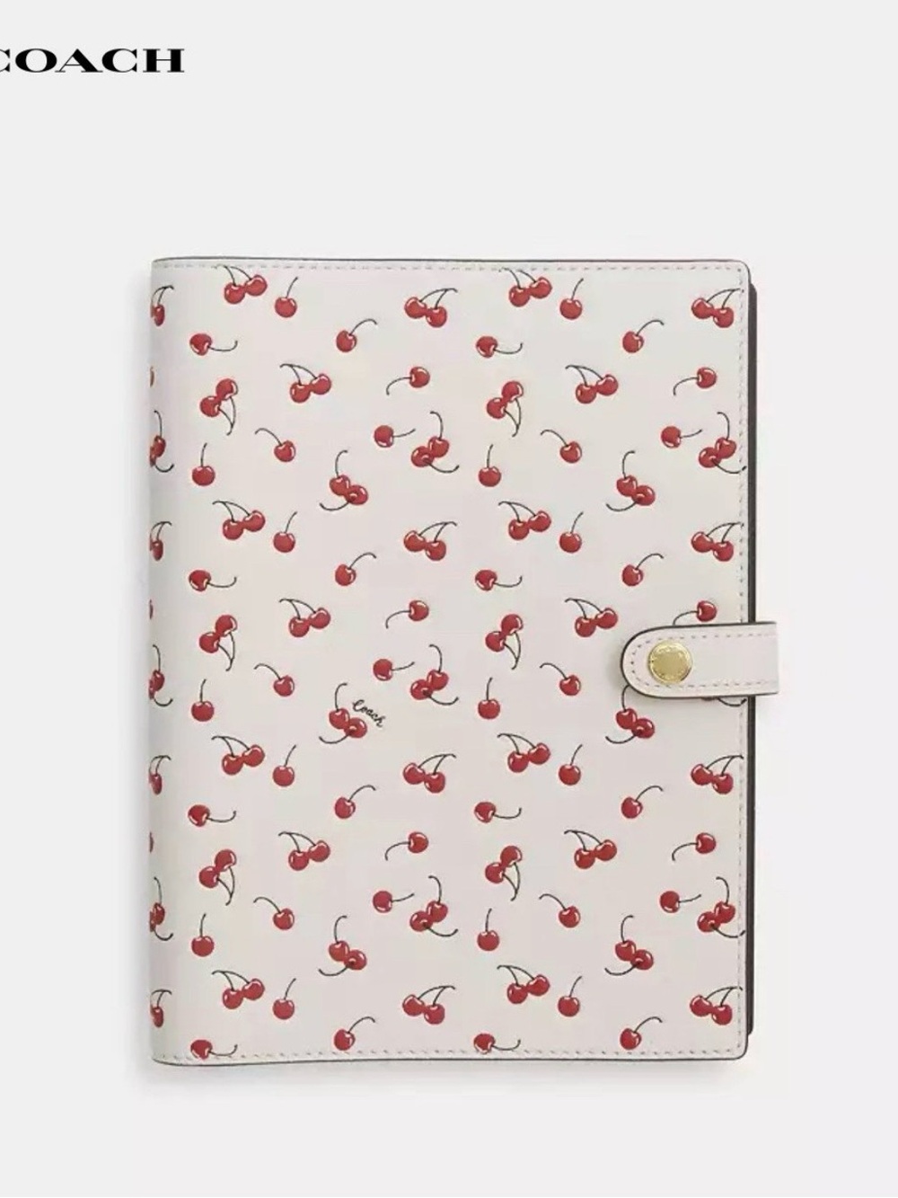 NWT COACH 🍒 Cherry Notebook!!